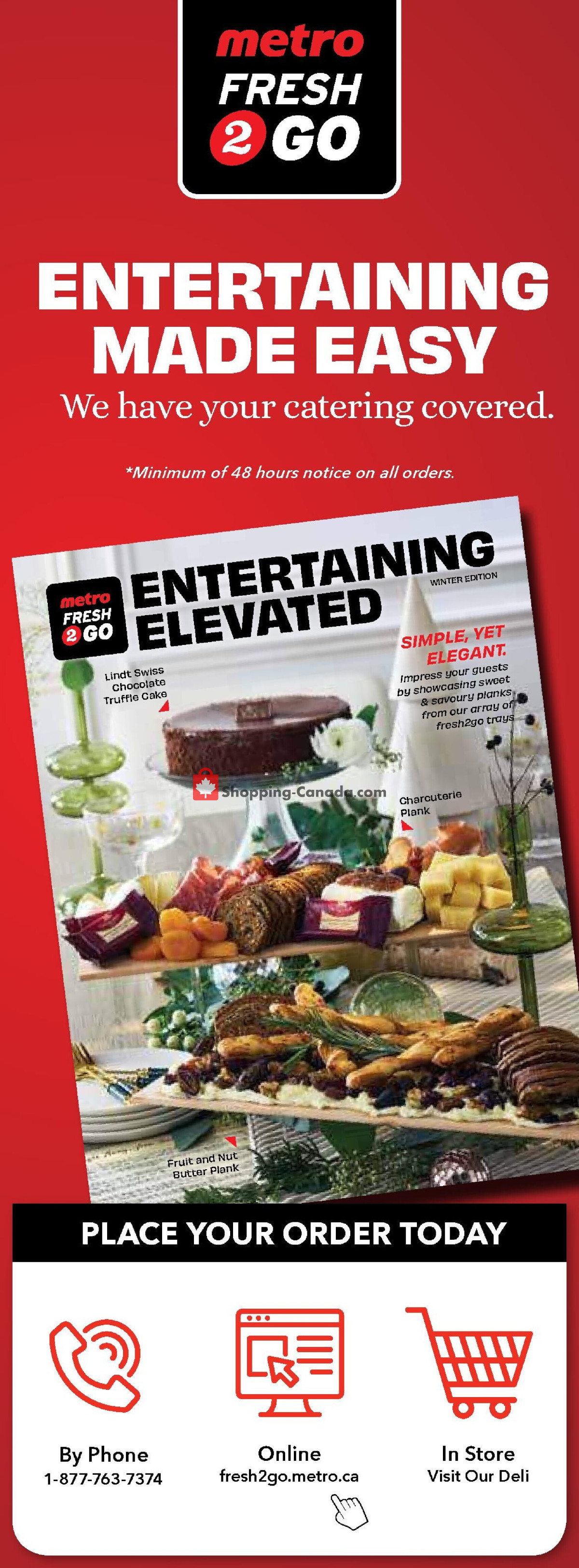 Metro flyer from Thursday December 5, 2024 to Wednesday December 11, 2024 - page 12