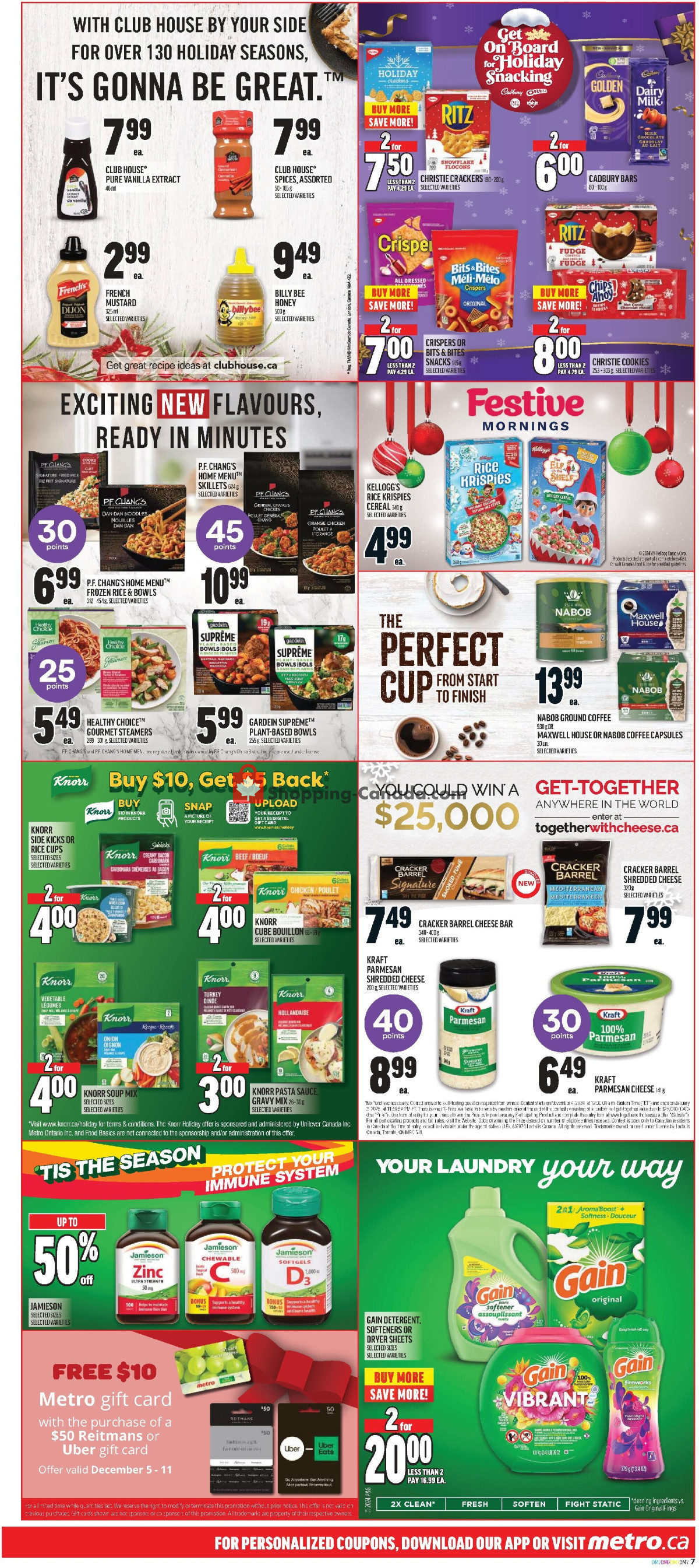 Metro flyer from Thursday December 5, 2024 to Wednesday December 11, 2024 - page 17