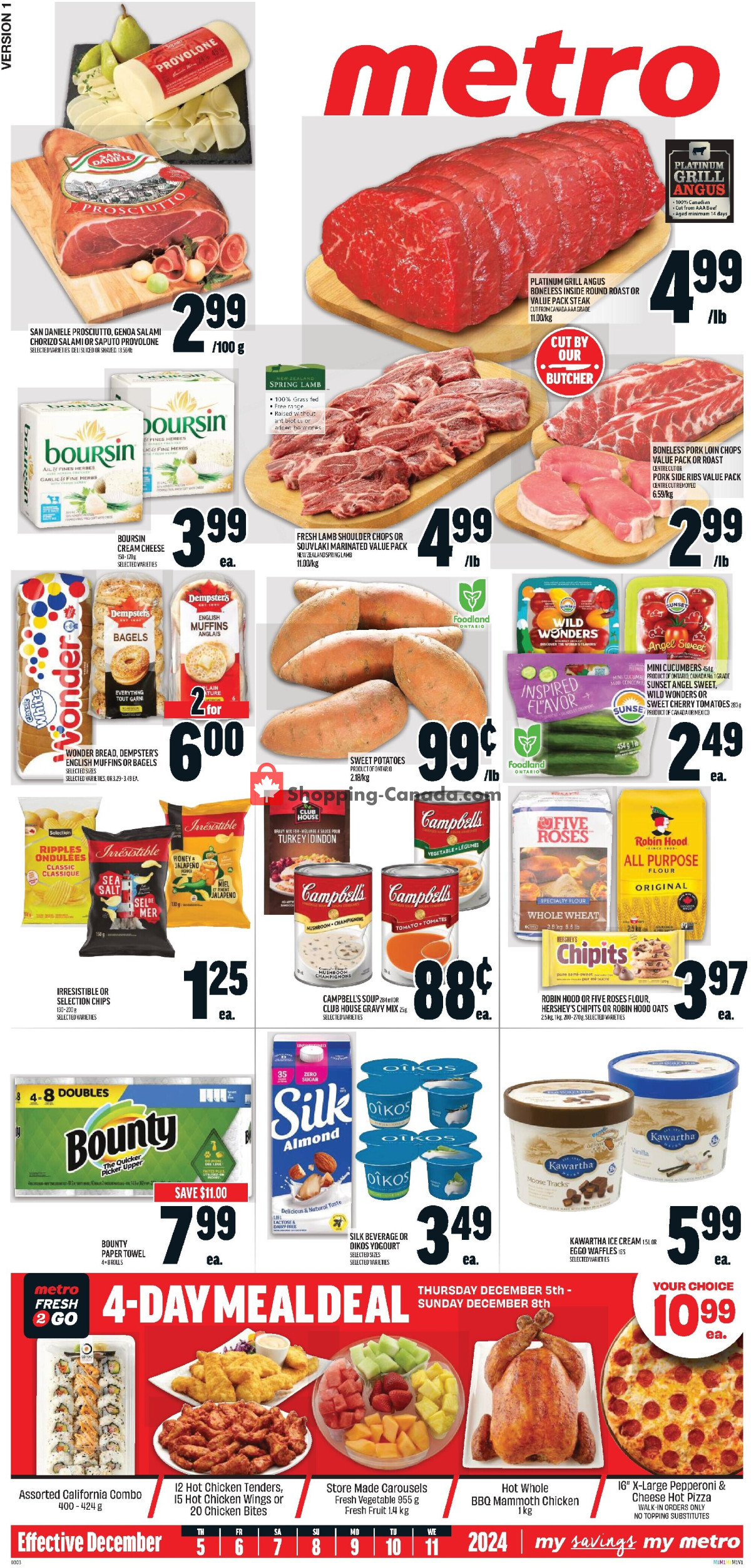 Metro flyer from Thursday December 5, 2024 to Wednesday December 11, 2024 - page 2