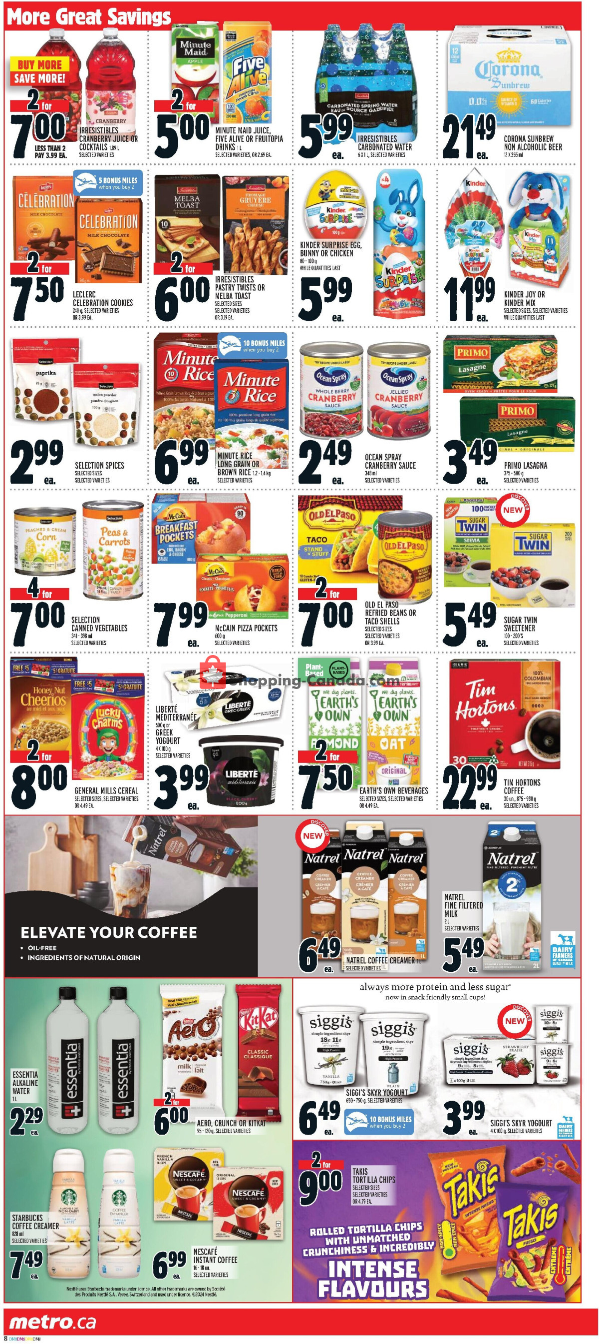 Metro flyer from Thursday March 28, 2024 to Wednesday April 3, 2024 - page 17