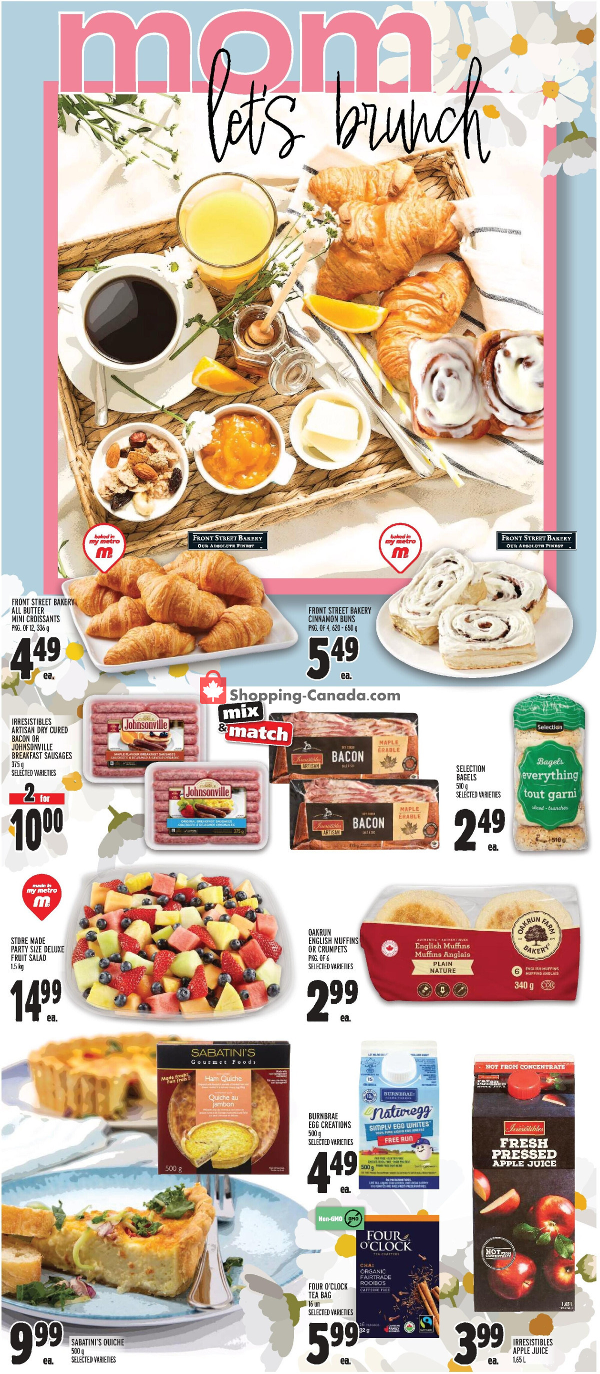 Metro flyer from Thursday May 9, 2024 to Wednesday May 15, 2024 - page 12