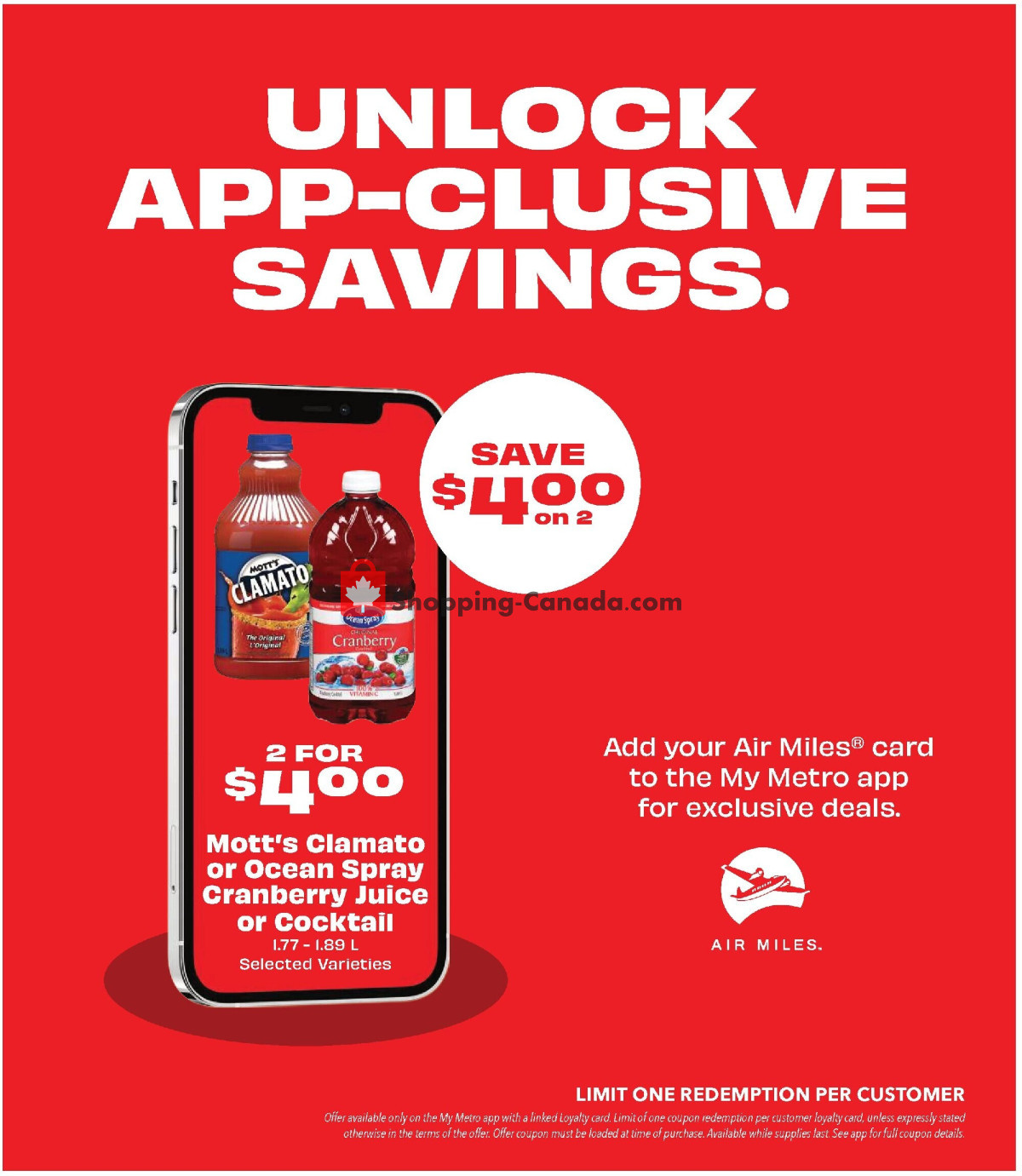 Metro flyer from Thursday May 9, 2024 to Wednesday May 15, 2024 - page 4