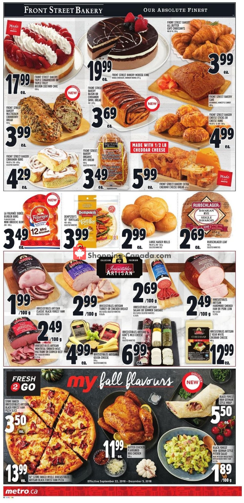 Metro flyer from Thursday October 11, 2018 to Wednesday October 17, 2018 - page 6