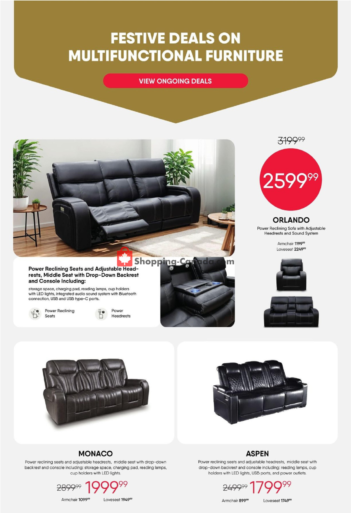 Meubles RD flyer from Monday December 9, 2024 to Sunday December 15, 2024 - page 12