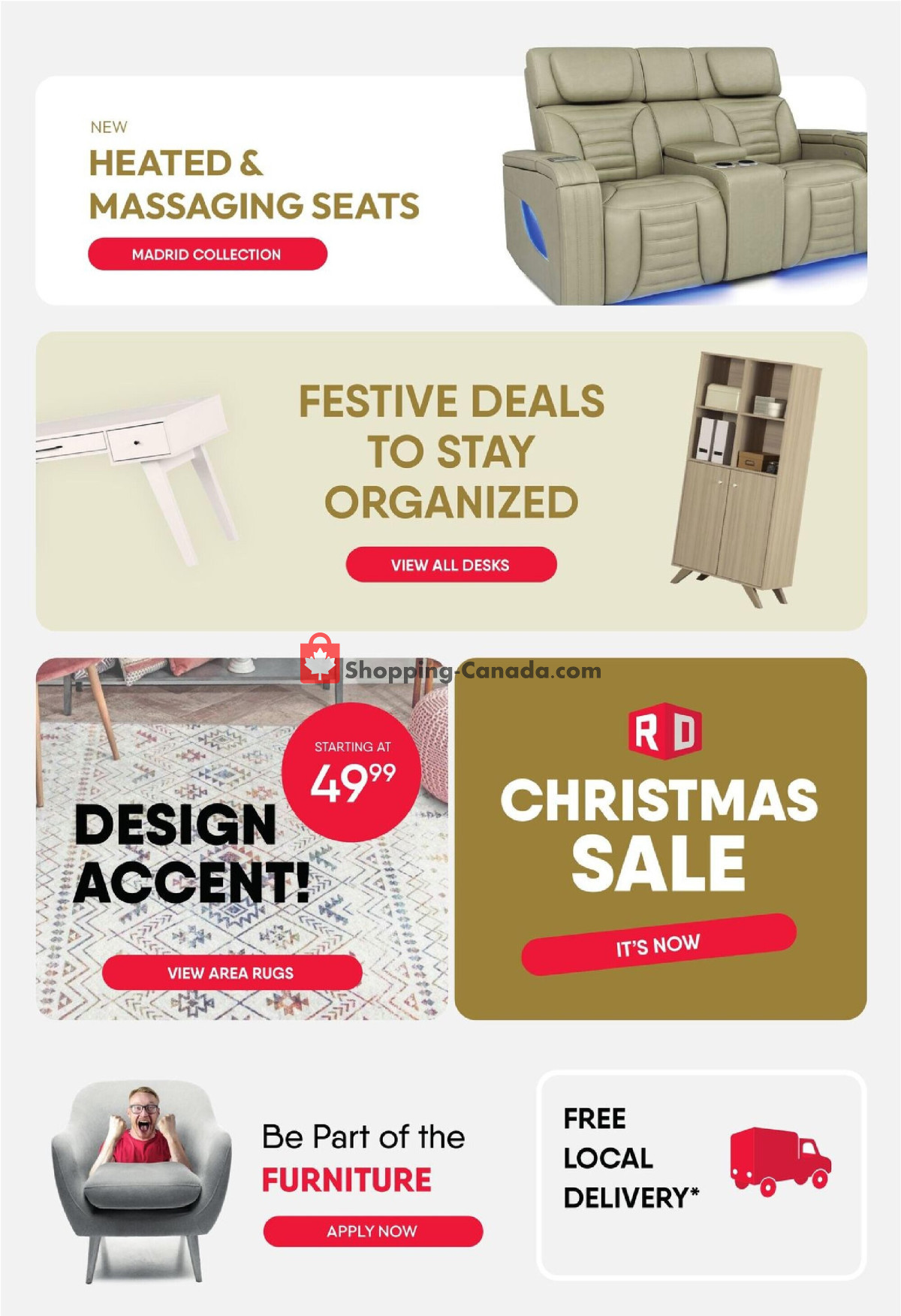 Meubles RD flyer from Monday December 9, 2024 to Sunday December 15, 2024 - page 15