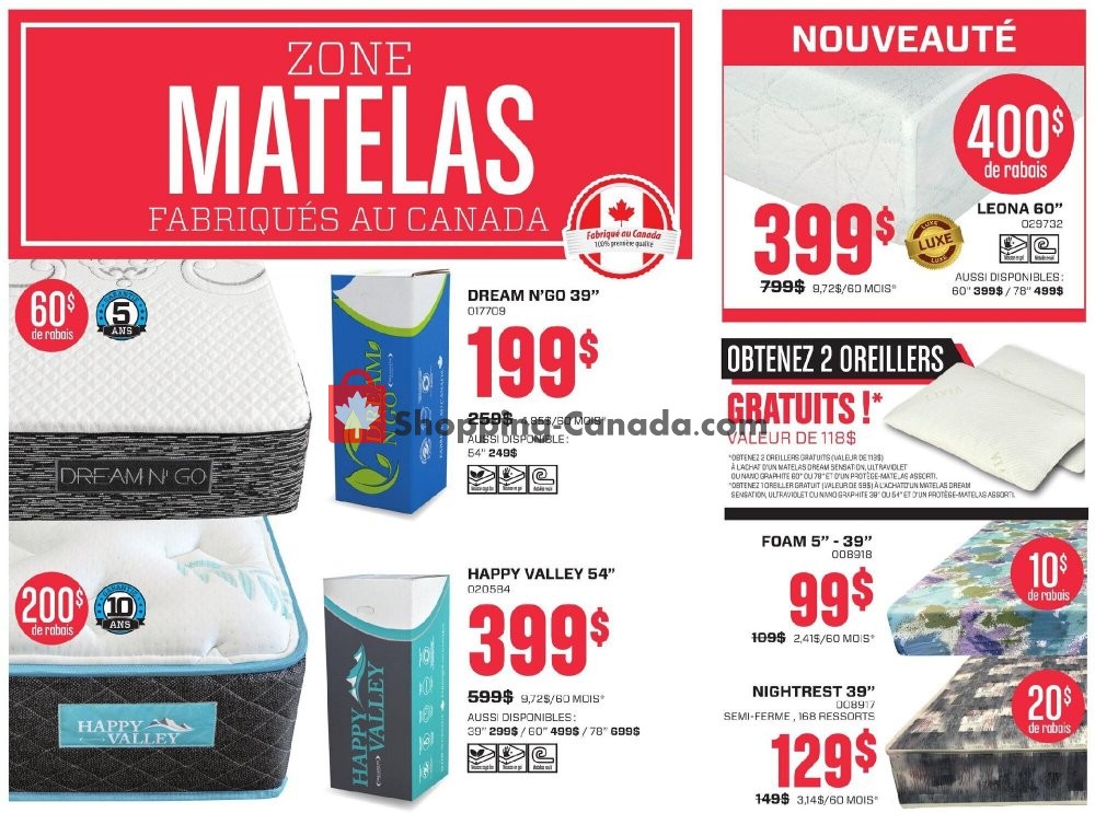 Meubles RD flyer from Tuesday October 13, 2020 to Sunday October 18, 2020 - page 6