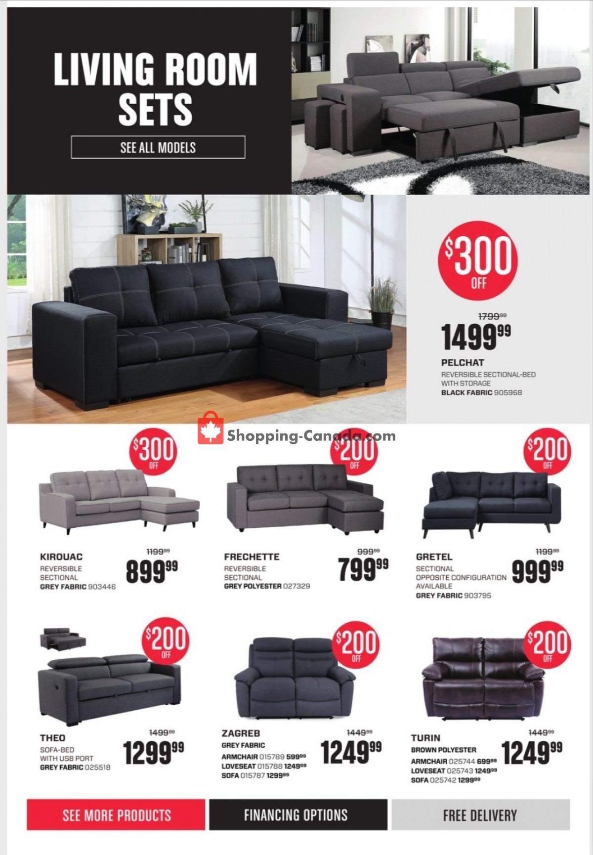 Meubles RD Canada, flyer (Quebec National Day) June 20 July 10