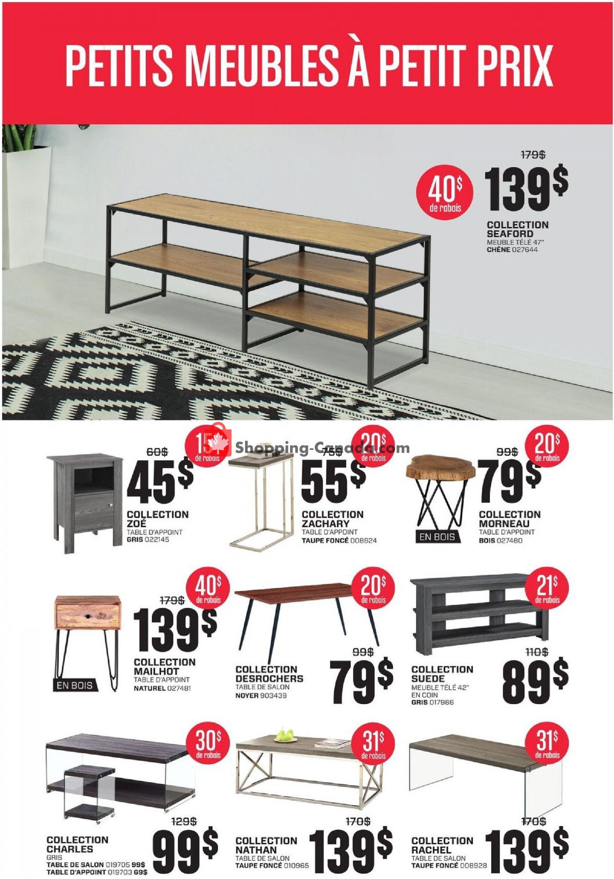 Meubles RD flyer from Monday March 29, 2021 to Monday April 5, 2021 - page 18