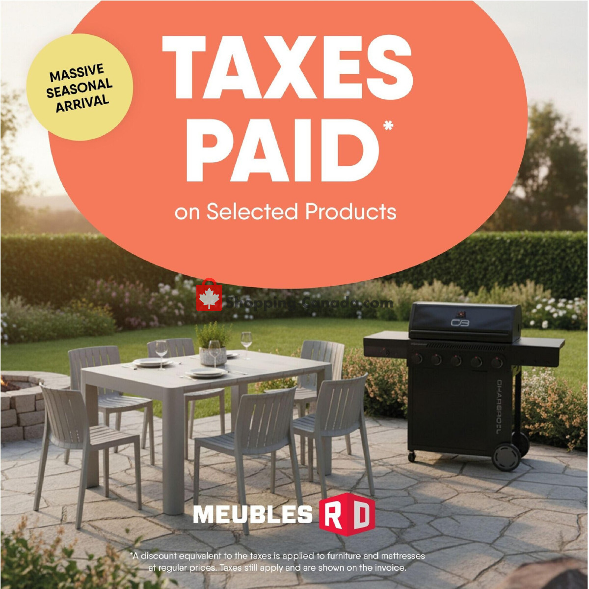 Meubles RD flyer from Monday April 13, 2026 to Sunday April 19, 2026 - page 1