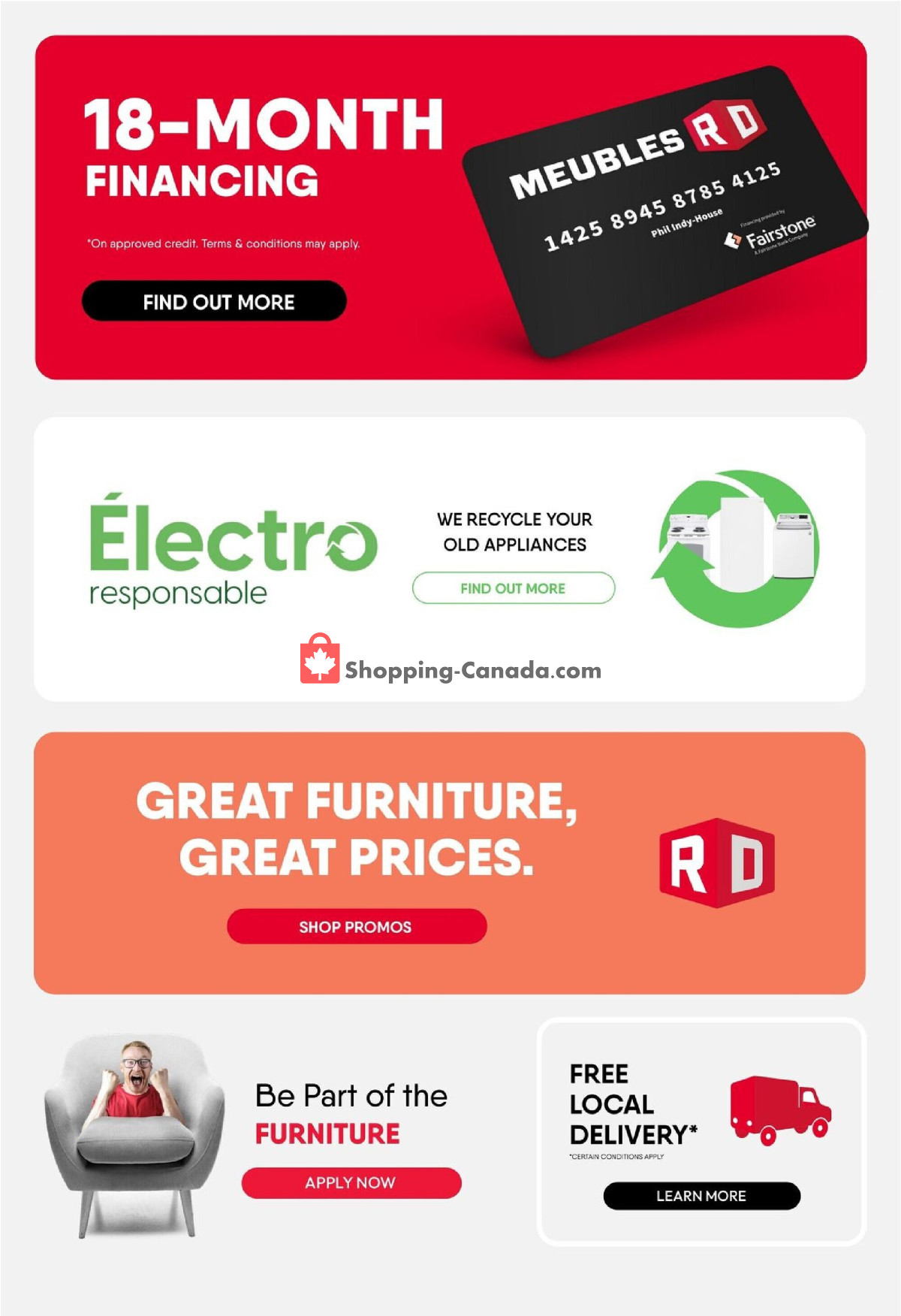 Meubles RD flyer from Monday April 13, 2026 to Sunday April 19, 2026 - page 15