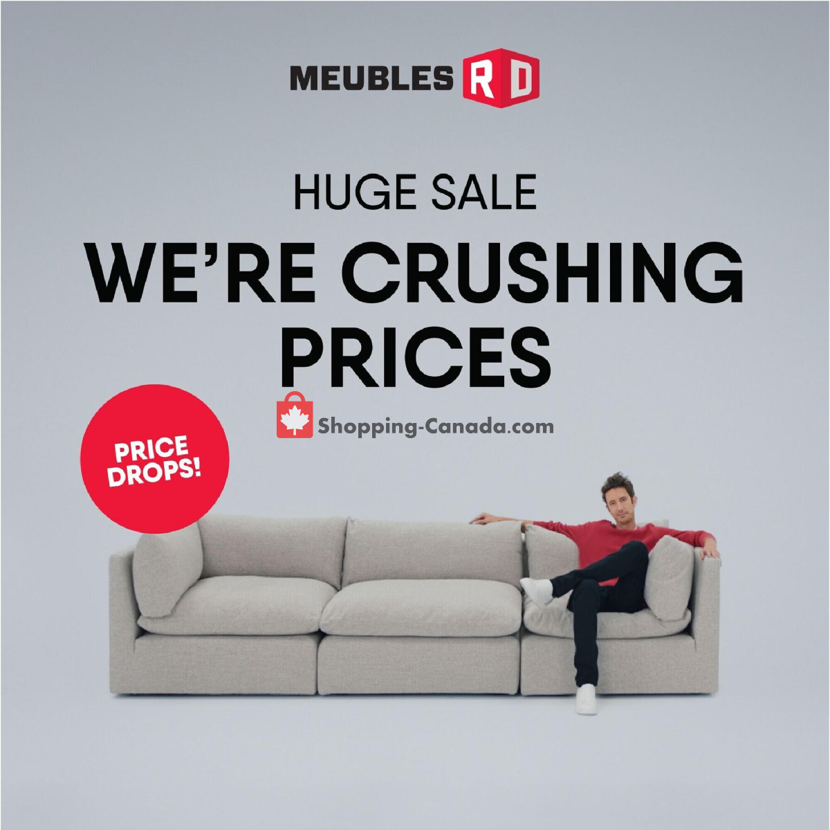 Meubles RD flyer from Monday April 20, 2026 to Sunday April 26, 2026 - page 1