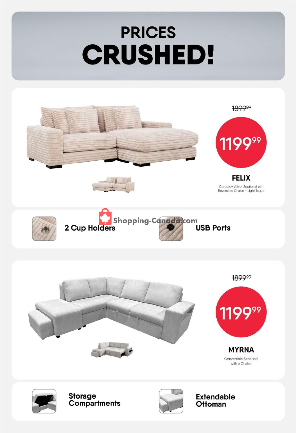 Meubles RD flyer from Monday April 27, 2026 to Sunday May 3, 2026 - page 2