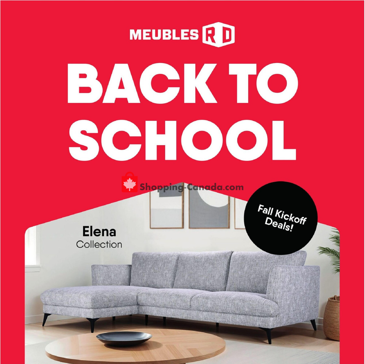 Meubles RD flyer from Monday August 3, 2026 to Sunday August 9, 2026 - page 1