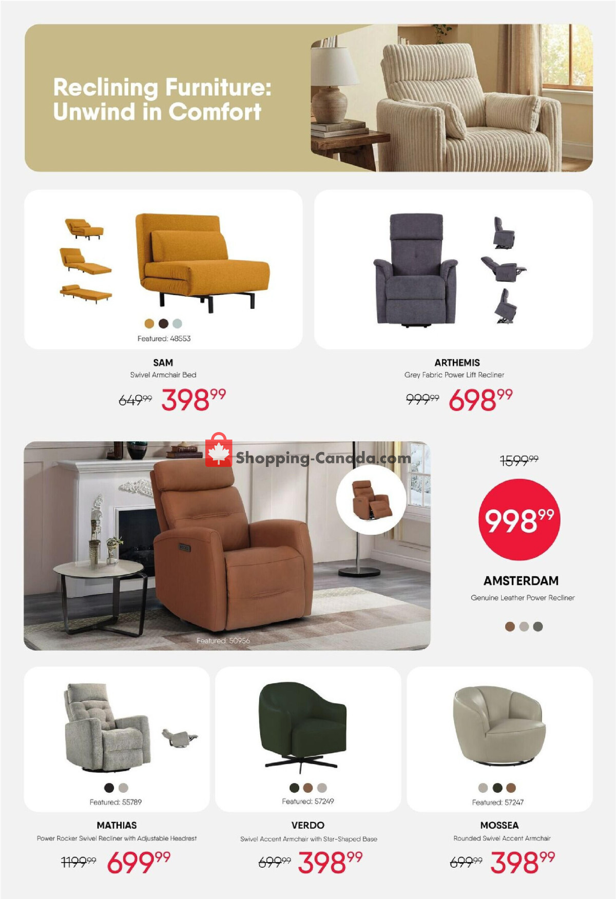 Meubles RD flyer from Monday August 31, 2026 to Sunday September 6, 2026 - page 6