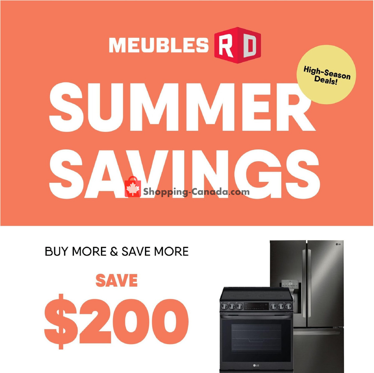 Meubles RD flyer from Monday July 13, 2026 to Sunday July 19, 2026 - page 1