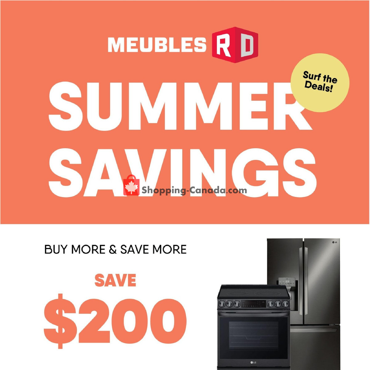 Meubles RD flyer from Monday July 6, 2026 to Sunday July 12, 2026 - page 1