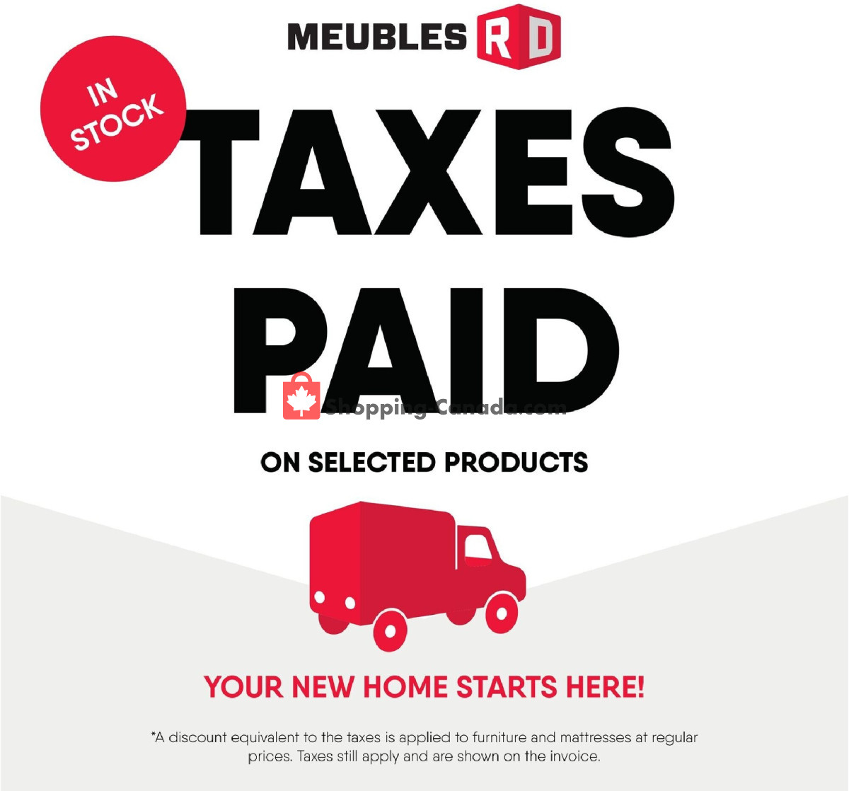 Meubles RD flyer from Monday June 29, 2026 to Sunday July 5, 2026 - page 1