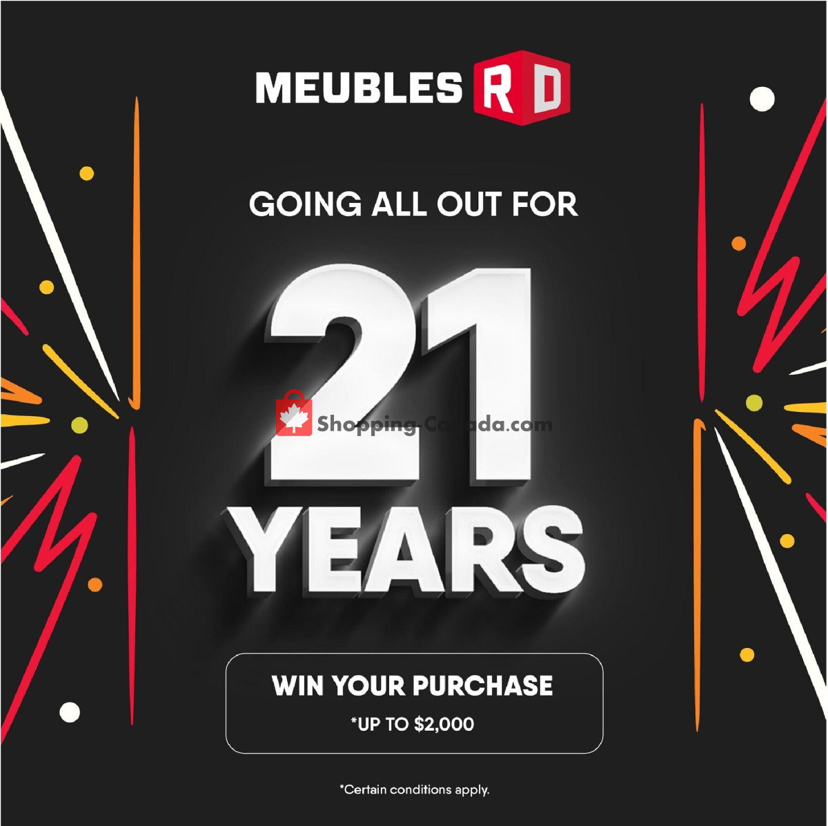 Meubles RD flyer from Monday May 25, 2026 to Sunday May 31, 2026 - page 1