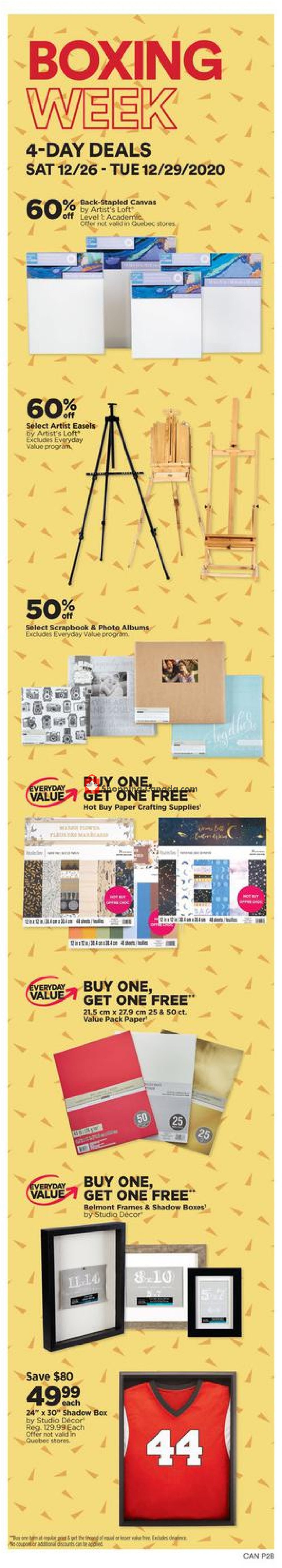 Michaels flyer from Friday December 25, 2020 to Thursday December 31, 2020 - page 2