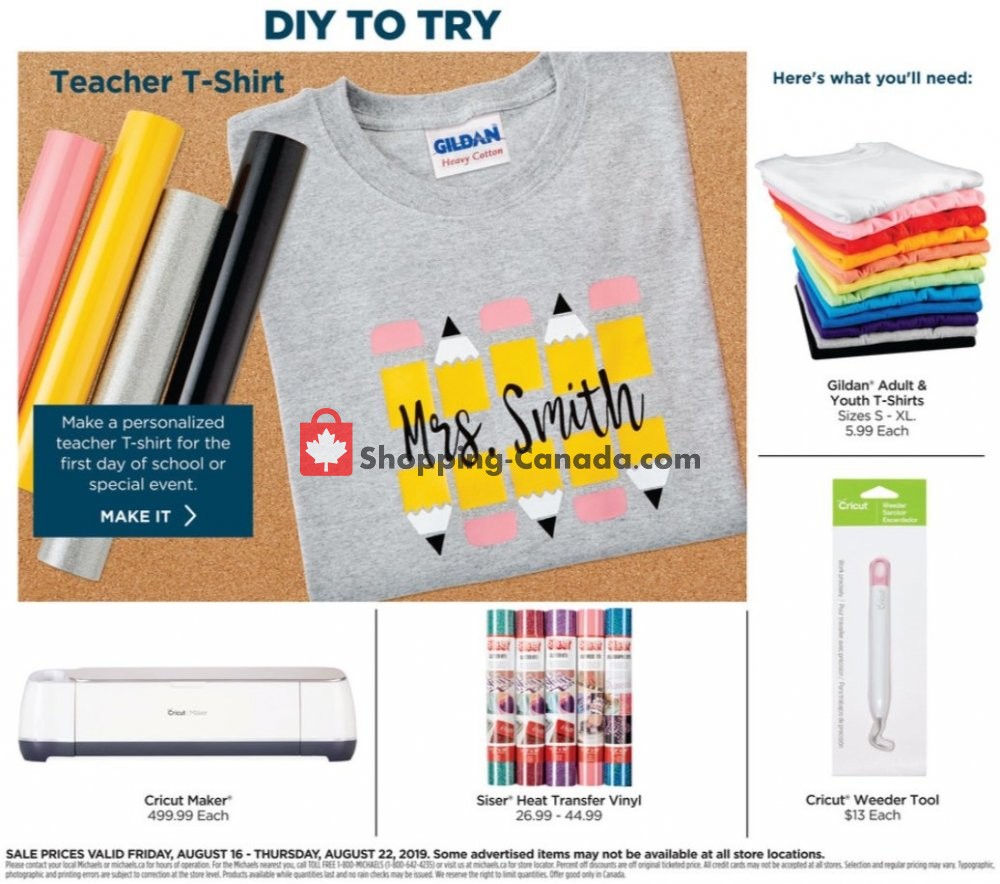 Michaels flyer from Friday August 16, 2019 to Thursday August 22, 2019 - page 8