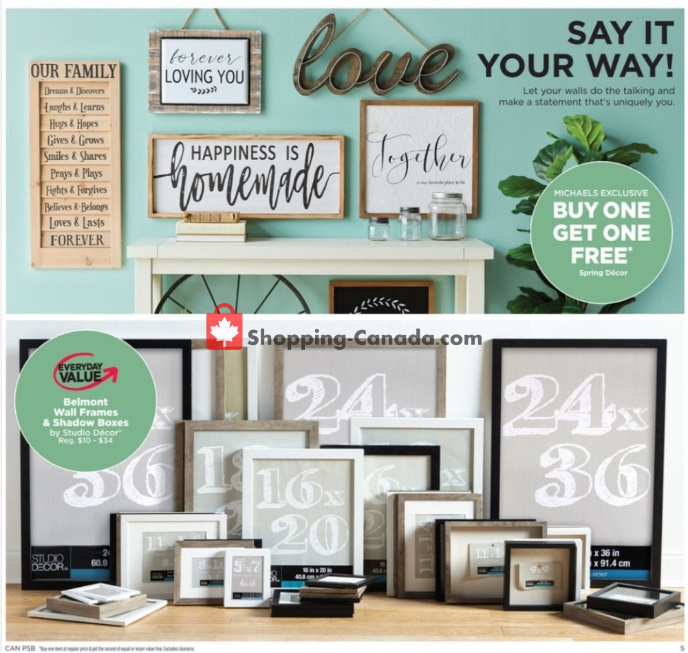 Michaels flyer from Friday March 8, 2019 to Thursday March 14, 2019 - page 7