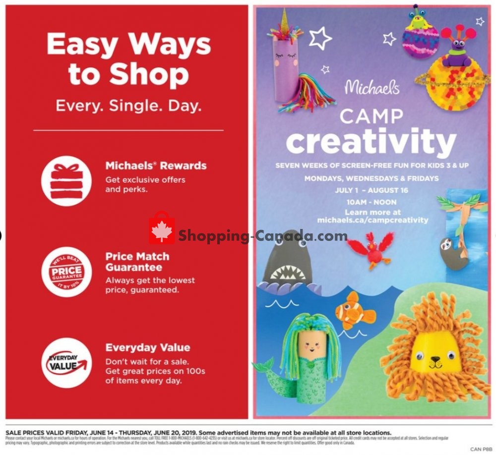 Michaels flyer from Friday June 14, 2019 to Thursday June 20, 2019 - page 7
