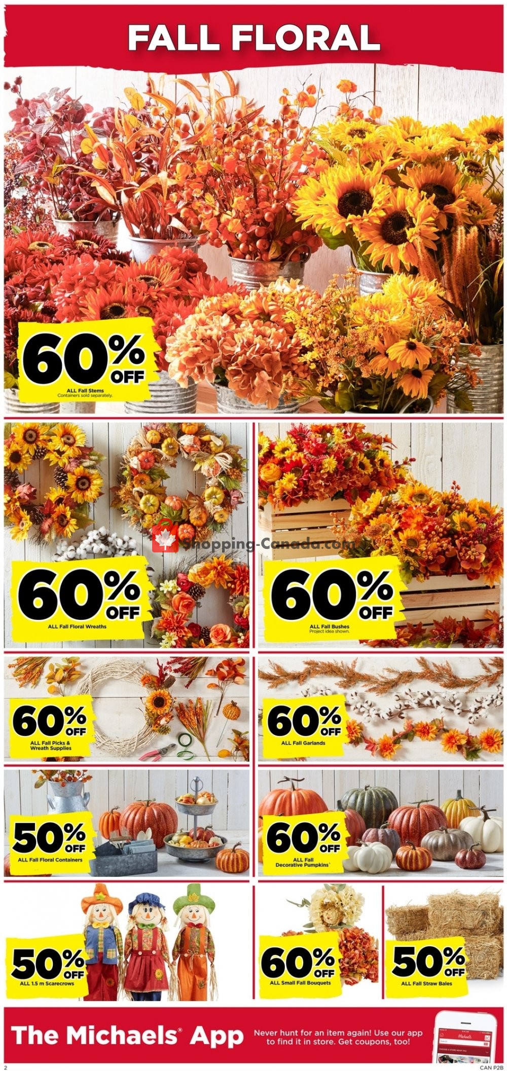 Michaels flyer from Friday September 13, 2019 to Thursday September 19, 2019 - page 2