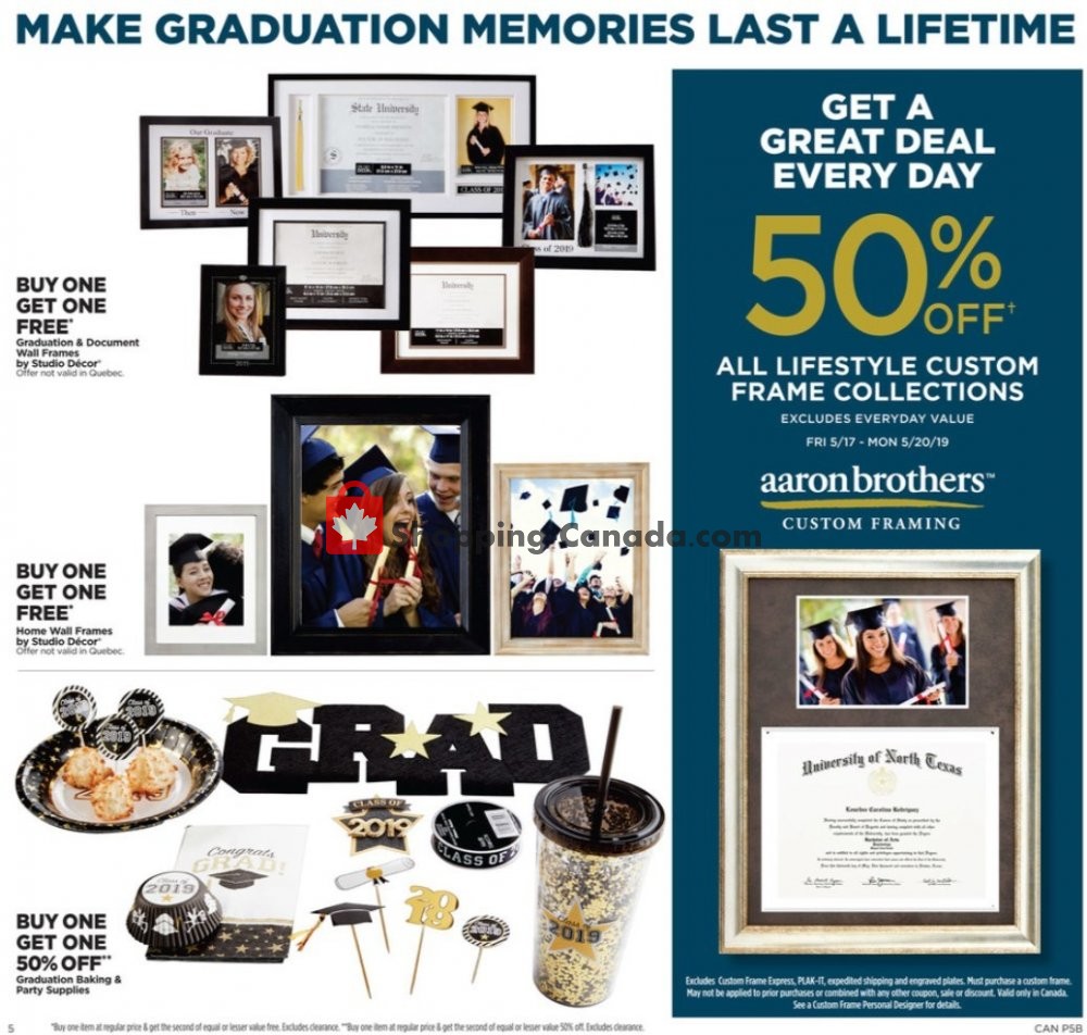 Michaels flyer from Friday May 17, 2019 to Thursday May 23, 2019 - page 5