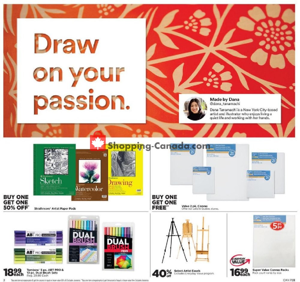 Michaels flyer from Friday July 24, 2020 to Thursday July 30, 2020 - page 2