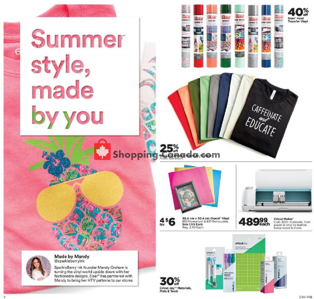 Michaels flyer from Friday July 24, 2020 to Thursday July 30, 2020 - page 4