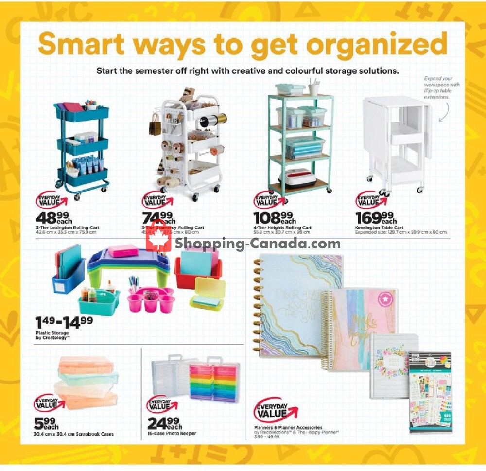 Michaels flyer from Friday July 31, 2020 to Thursday August 6, 2020 - page 3