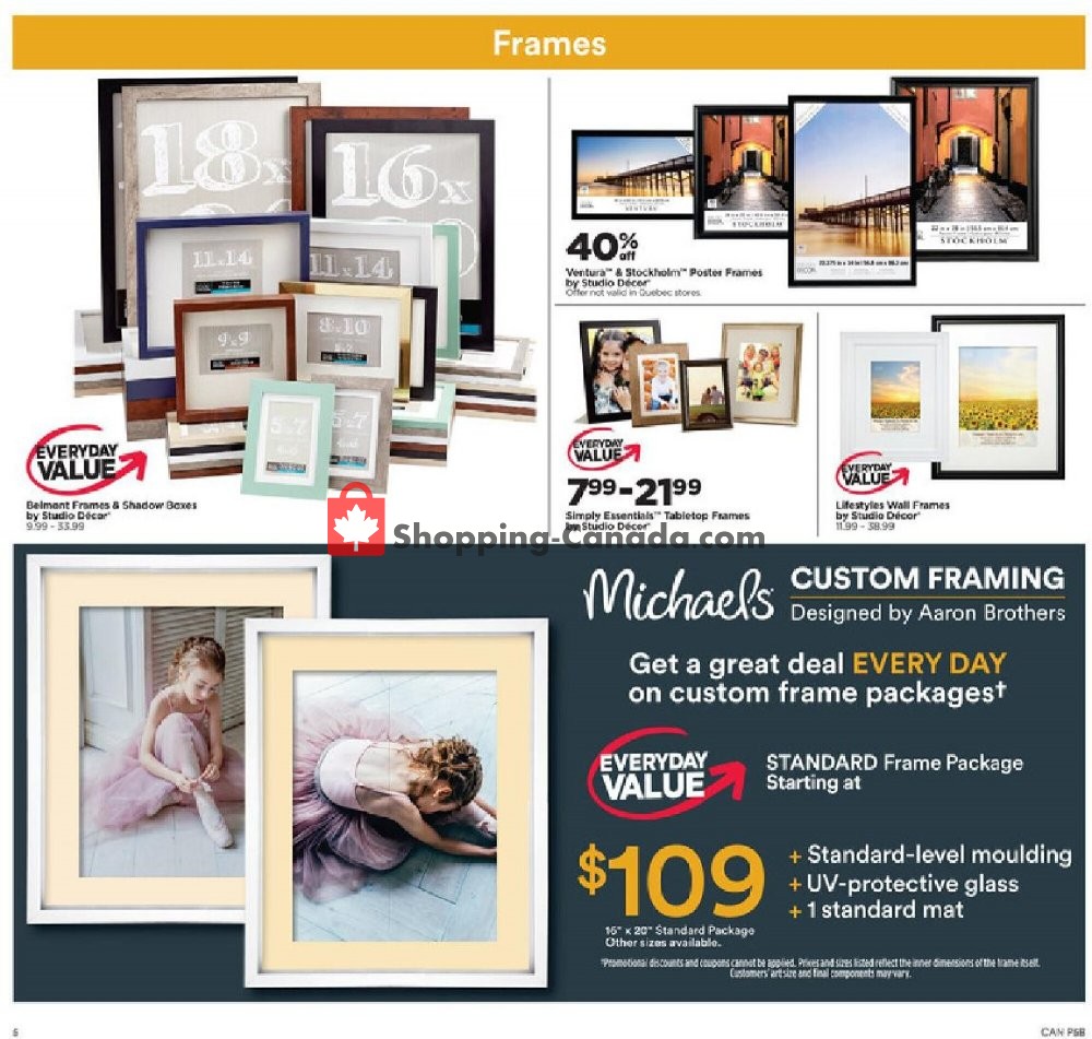 Michaels flyer from Friday July 31, 2020 to Thursday August 6, 2020 - page 5