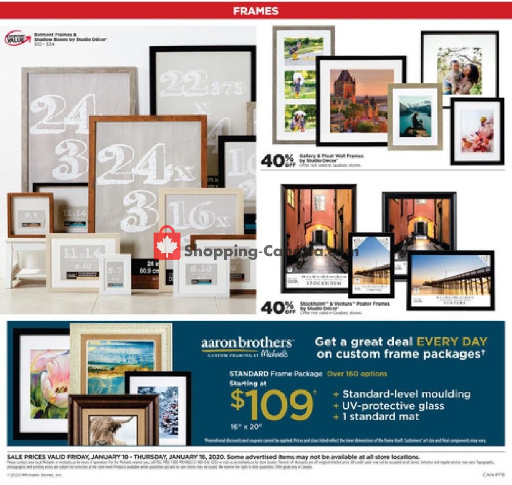 Michaels flyer from Friday January 10, 2020 to Thursday January 16, 2020 - page 7