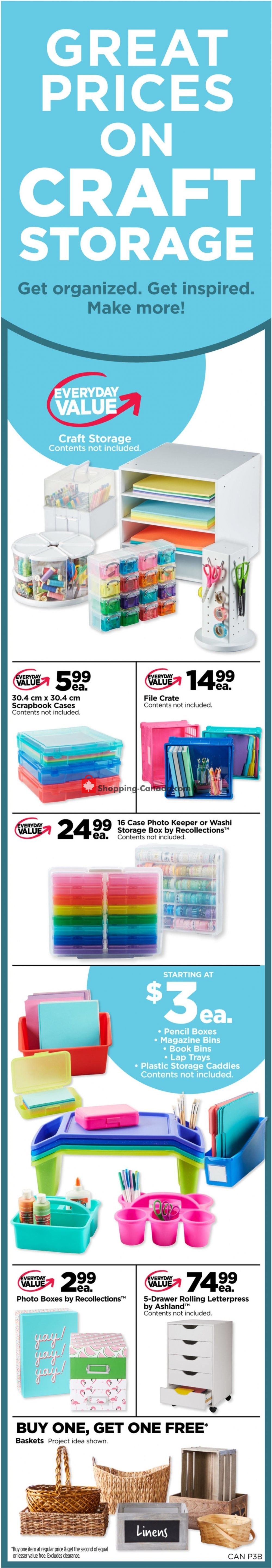 Michaels flyer from Friday July 19, 2019 to Thursday July 25, 2019 - page 3