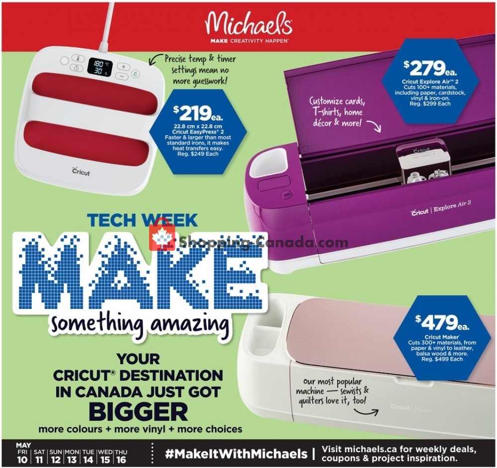 Michaels flyer from Friday May 10, 2019 to Thursday May 16, 2019 - page 1