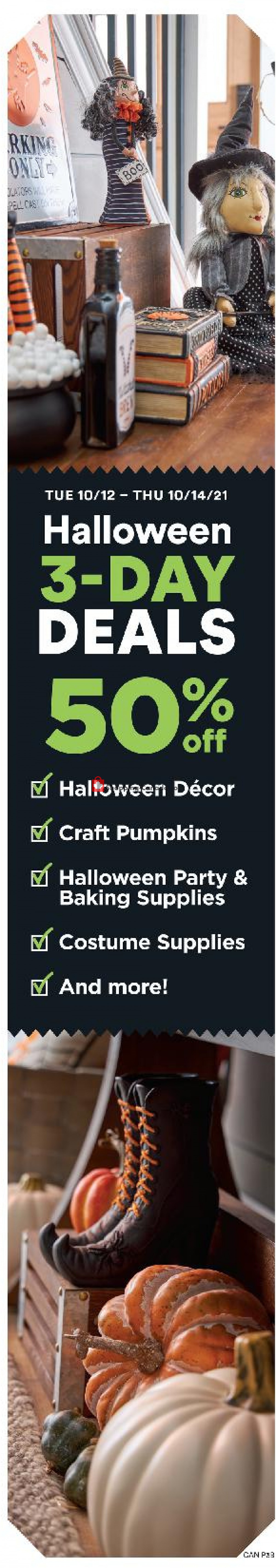 Michaels flyer from Friday October 8, 2021 to Thursday October 14, 2021 - page 4
