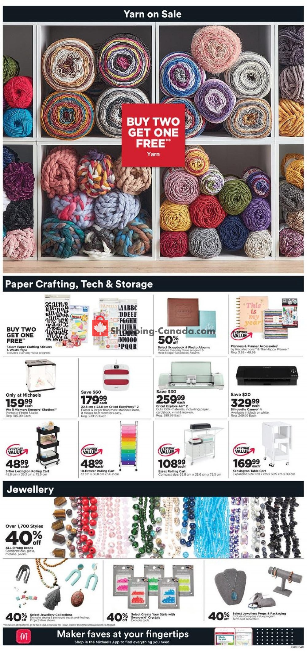 Michaels flyer from Friday October 9, 2020 to Thursday October 15, 2020 - page 4