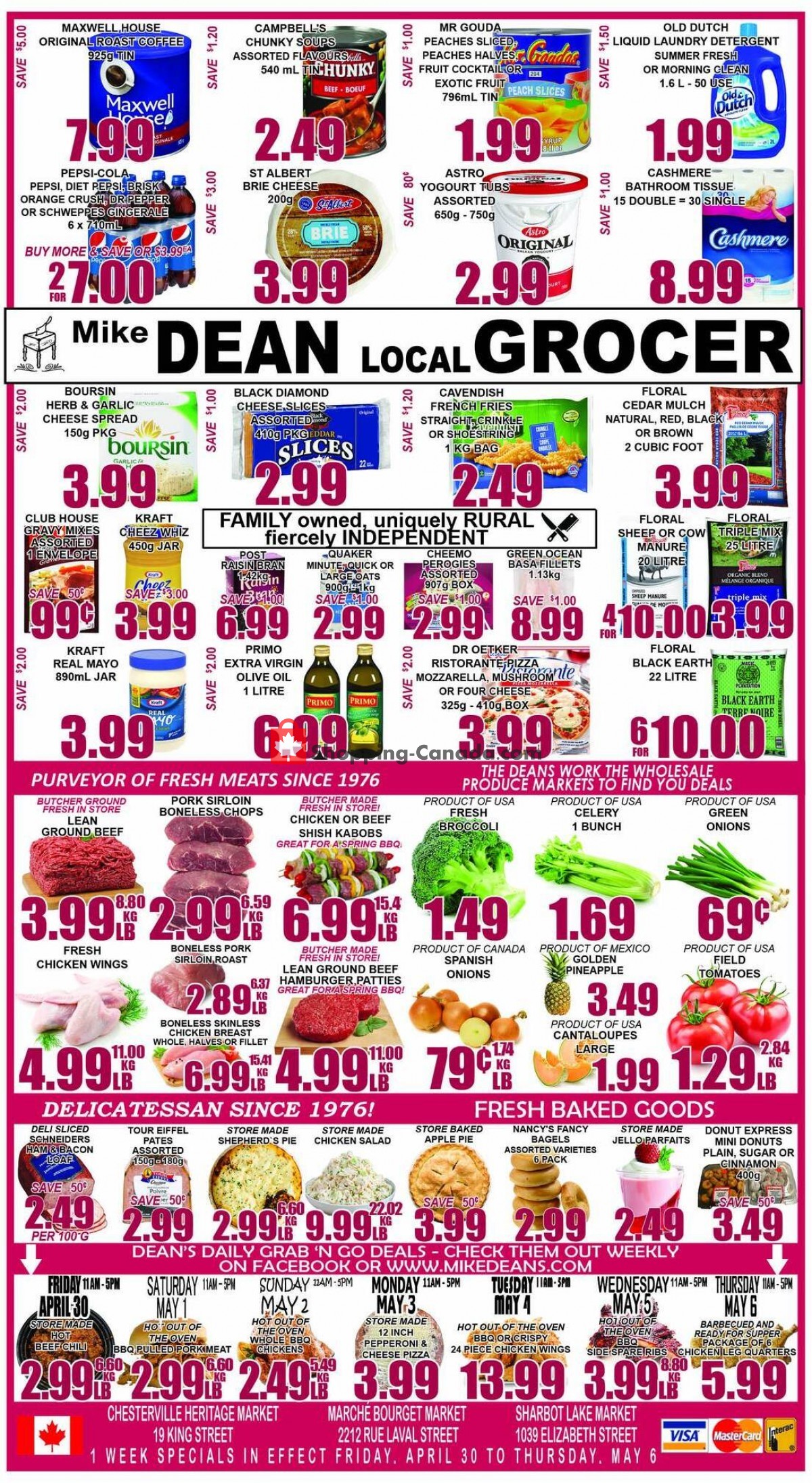 Mike Dean’s Local Grocer flyer from Friday April 30, 2021 to Thursday May 6, 2021 - page 2
