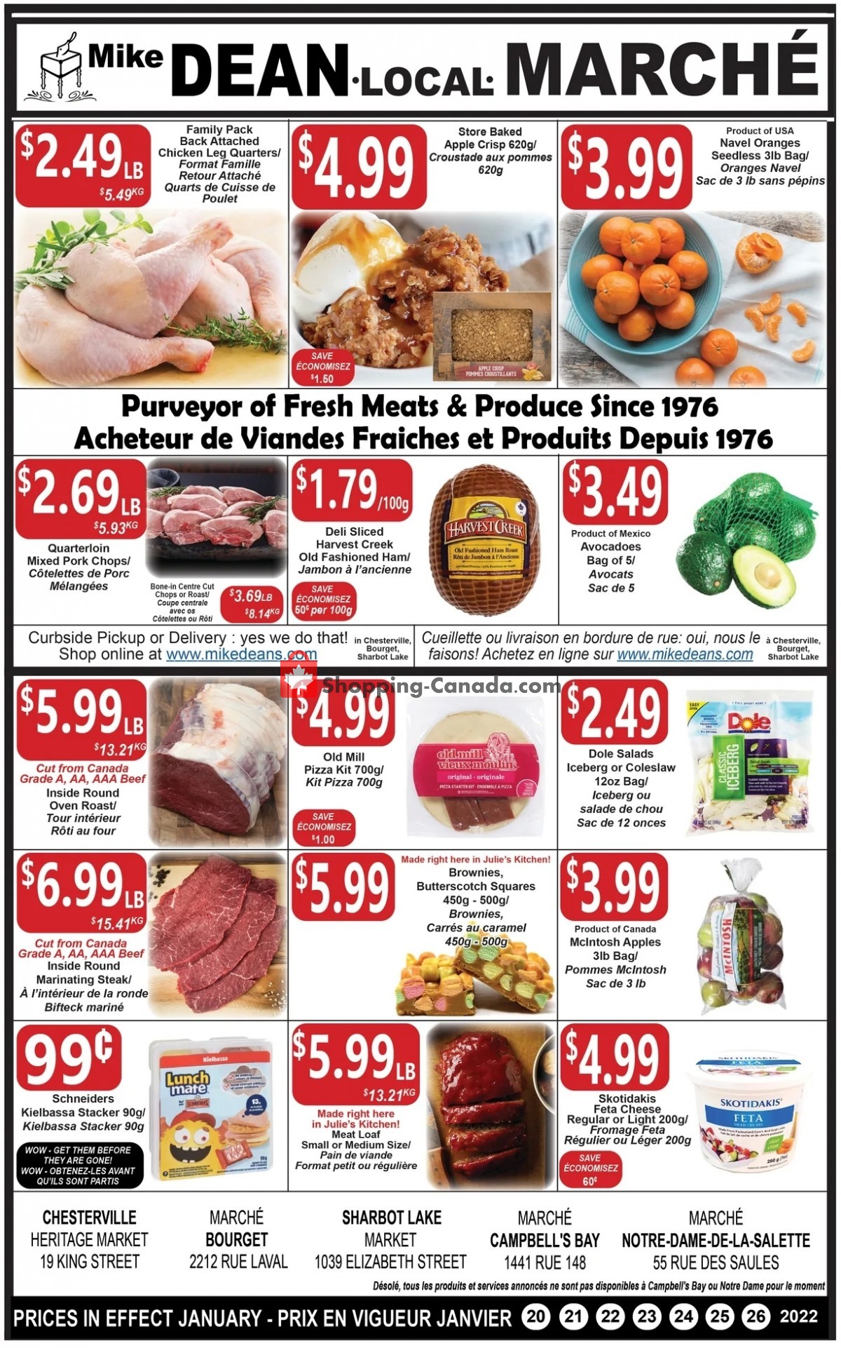 Mike Dean’s Local Grocer flyer from Friday January 20, 2023 to Thursday January 26, 2023 - page 2