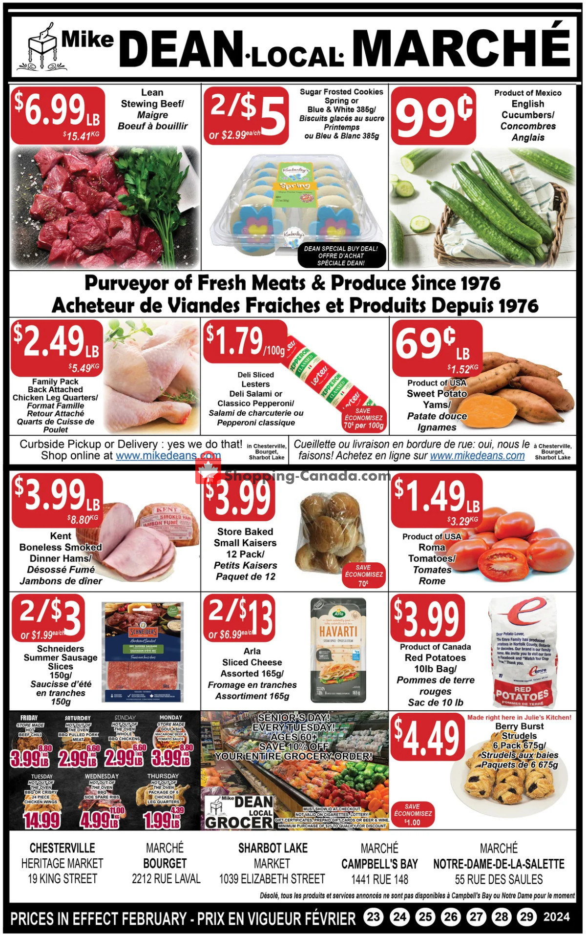 Mike Dean’s Local Grocer flyer from Friday February 23, 2024 to Thursday February 29, 2024 - page 2