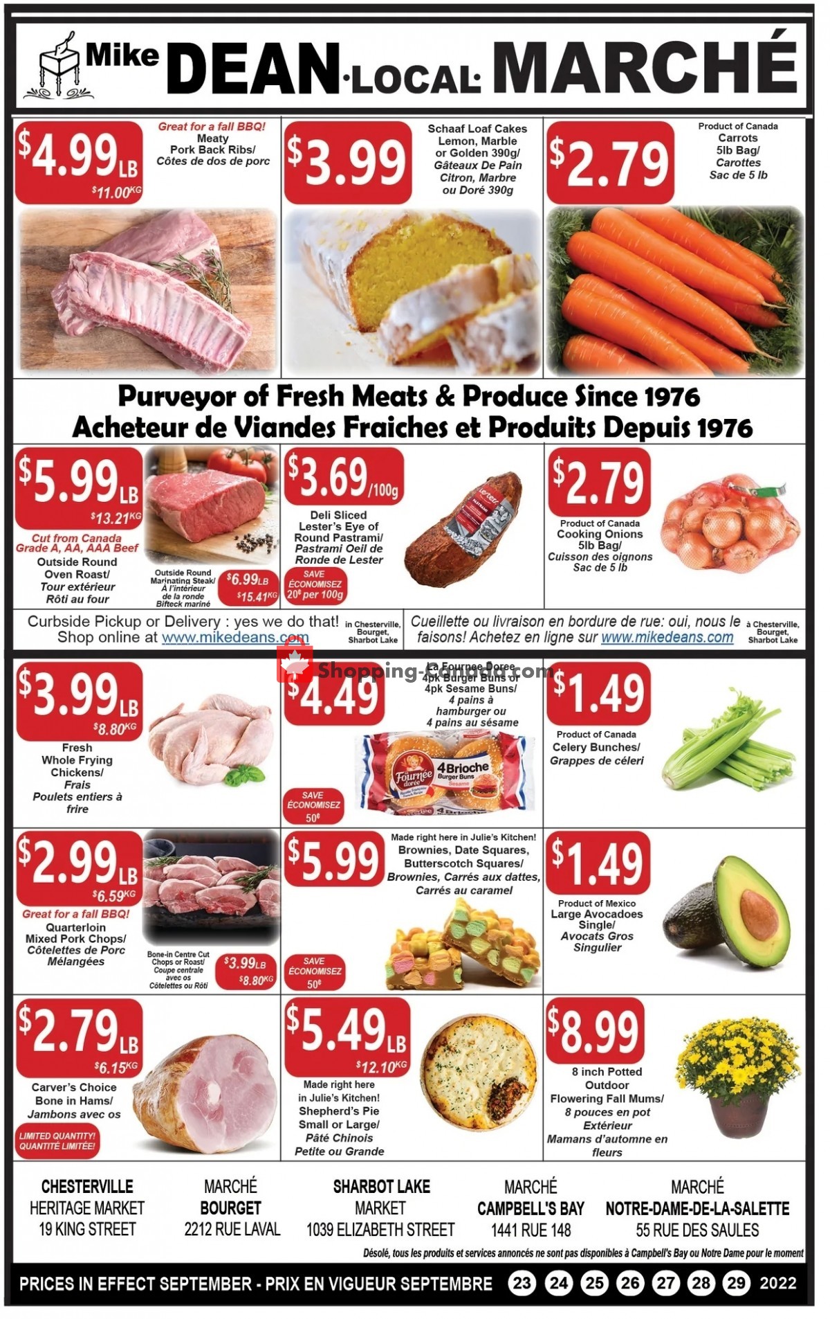 Mike Dean’s Local Grocer flyer from Friday September 23, 2022 to Thursday September 29, 2022 - page 2