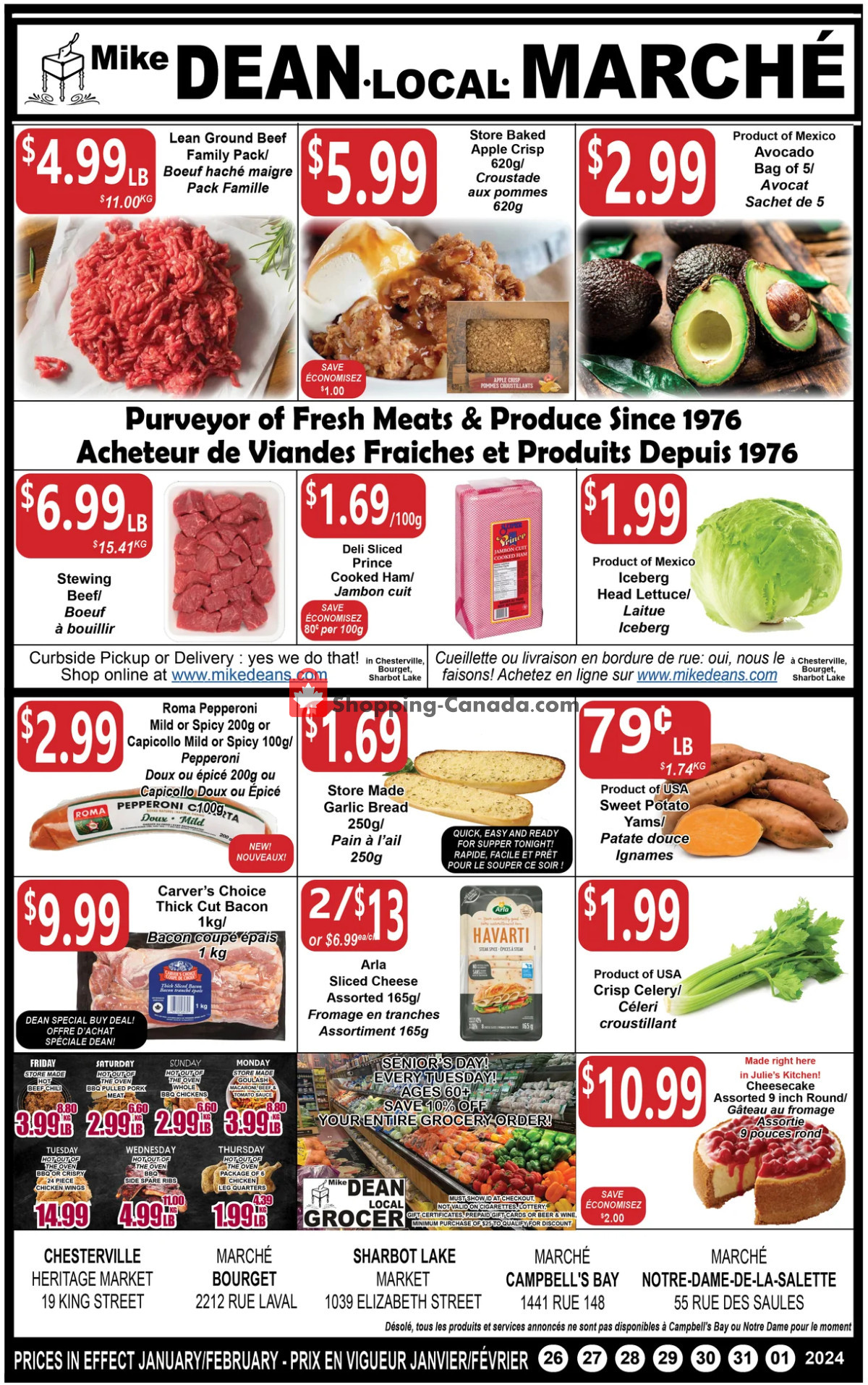 Mike Dean’s Local Grocer flyer from Friday January 26, 2024 to Thursday February 1, 2024 - page 2