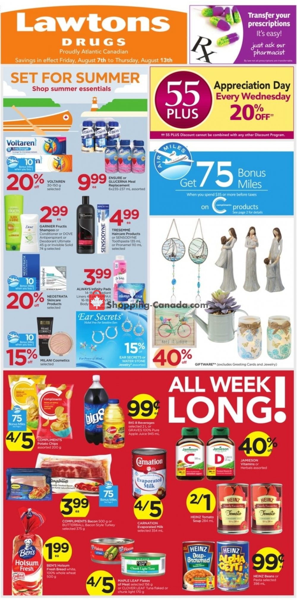 Mike Dean’s Local Grocer flyer from Friday August 7, 2020 to Thursday August 13, 2020 - page 1