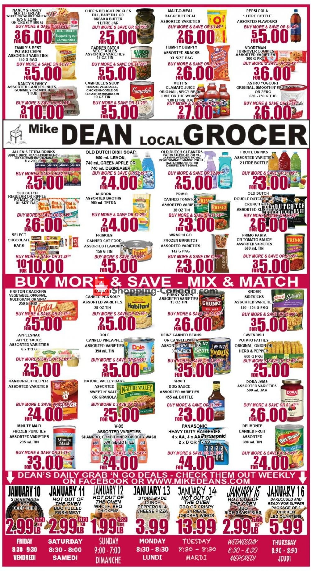 Mike Dean’s Local Grocer flyer from Friday January 10, 2020 to Thursday January 16, 2020 - page 2