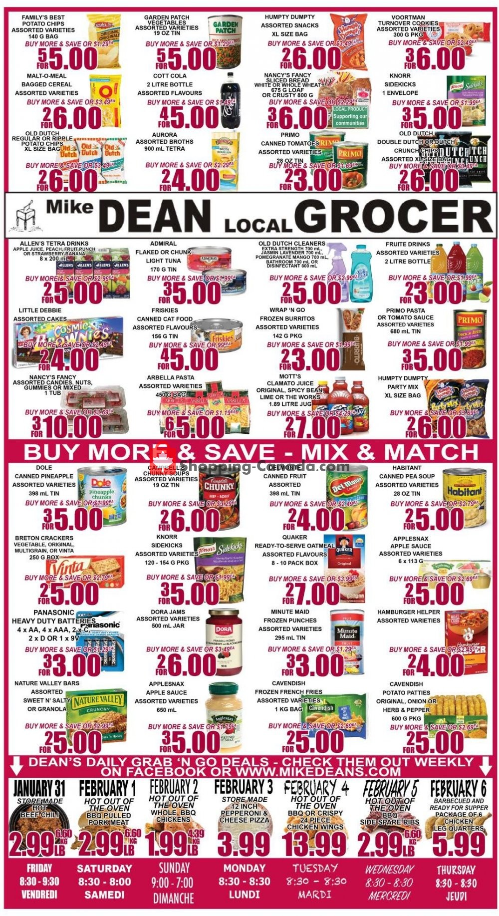 Mike Dean’s Local Grocer flyer from Friday January 31, 2020 to Thursday February 6, 2020 - page 2