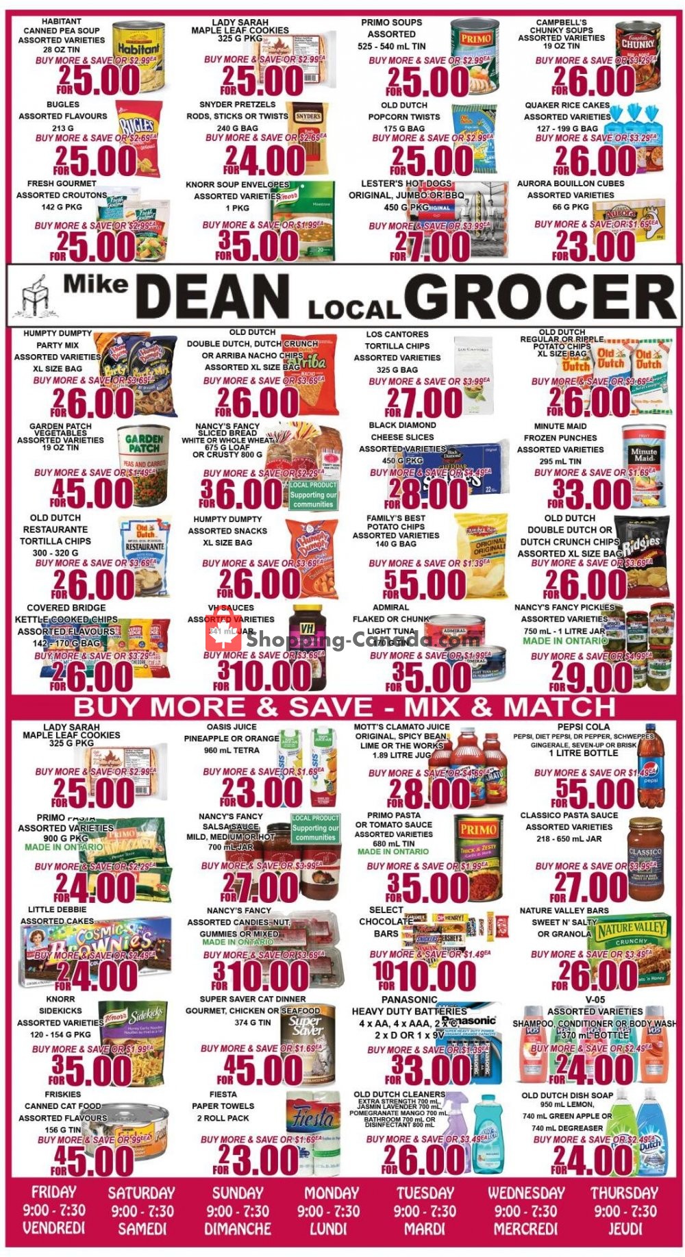 Mike Dean’s Local Grocer flyer from Friday July 10, 2020 to Thursday July 16, 2020 - page 2