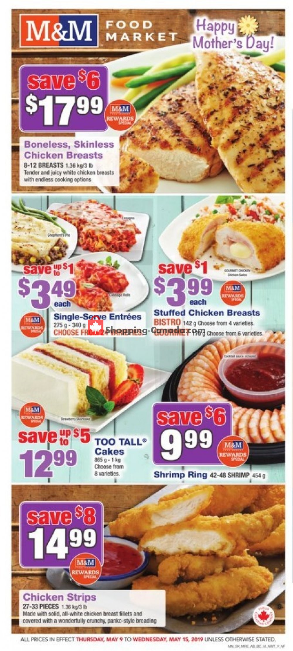 M&M Food Market flyer from Thursday May 9, 2019 to Wednesday May 15, 2019 - page 1
