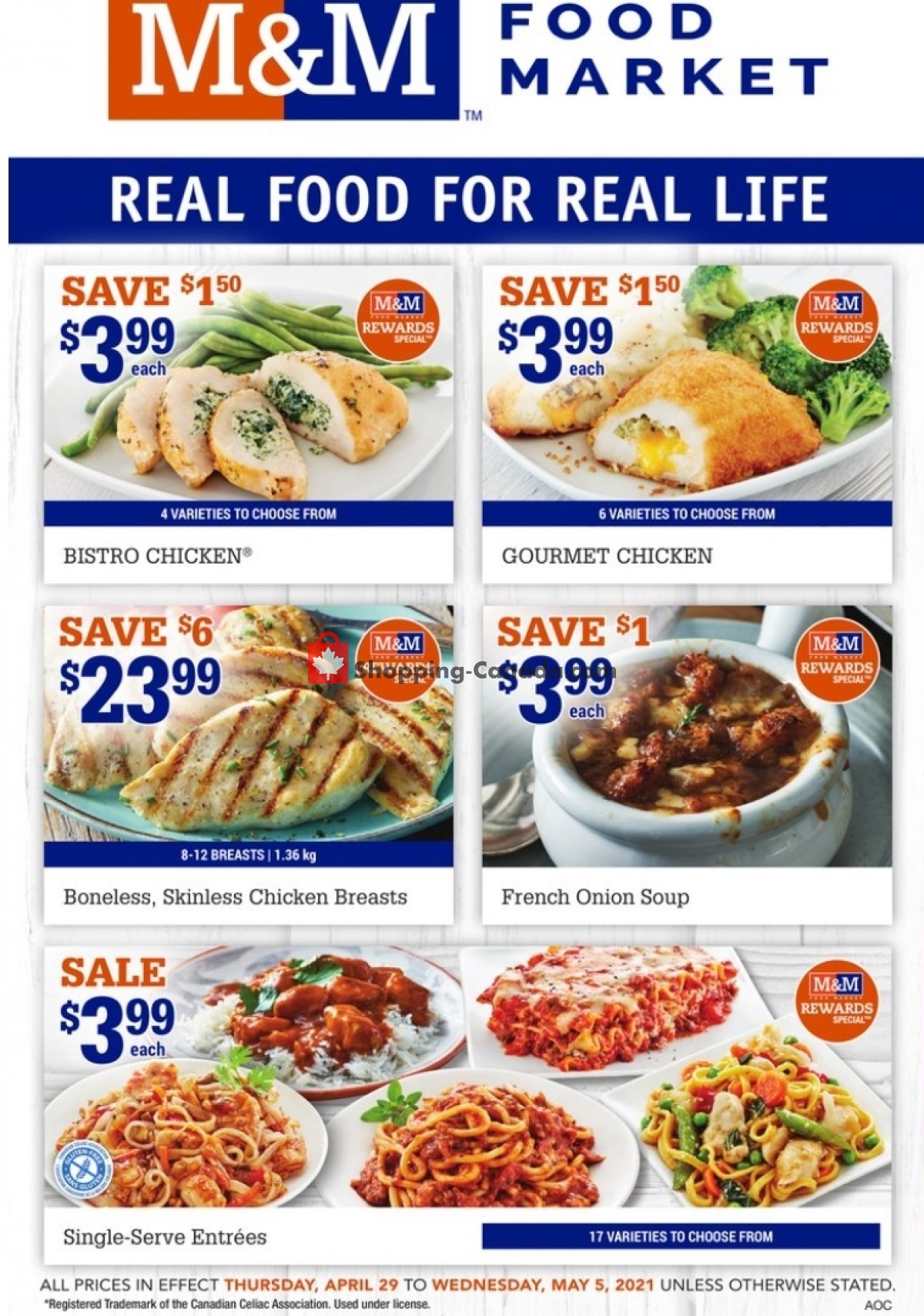 M&M Food Market flyer from Thursday April 29, 2021 to Wednesday May 5, 2021 - page 1
