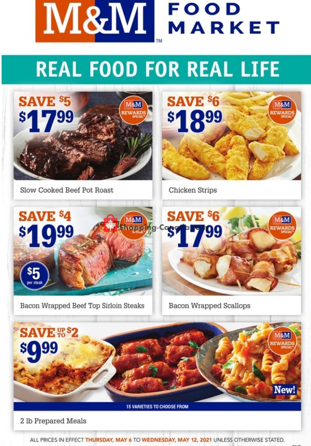 M&M Food Market flyer from Thursday May 6, 2021 to Wednesday May 12, 2021 - page 1