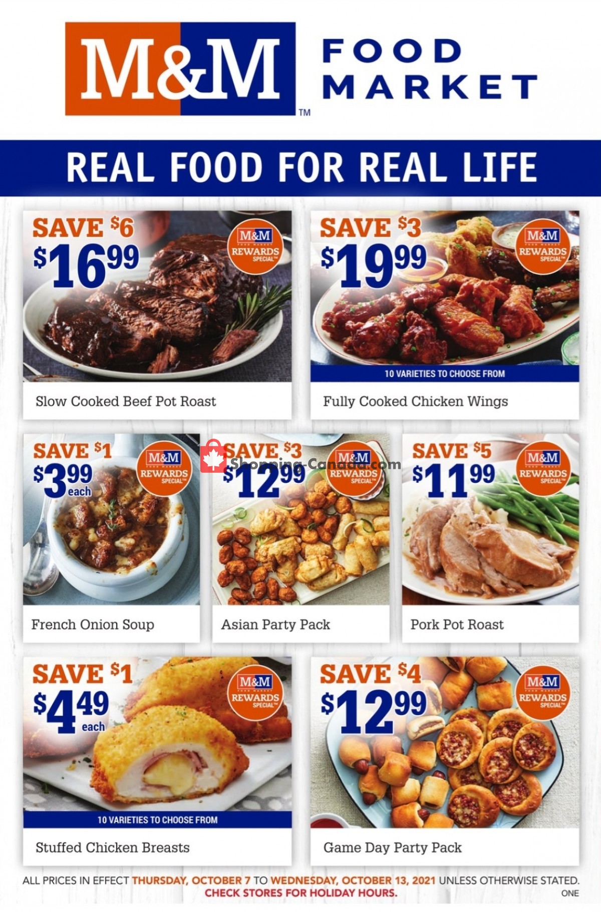 M&M Food Market flyer from Thursday October 7, 2021 to Wednesday October 13, 2021 - page 1